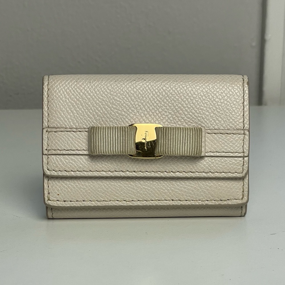 Salvatore Ferragamo Compsct Trifold Wallet